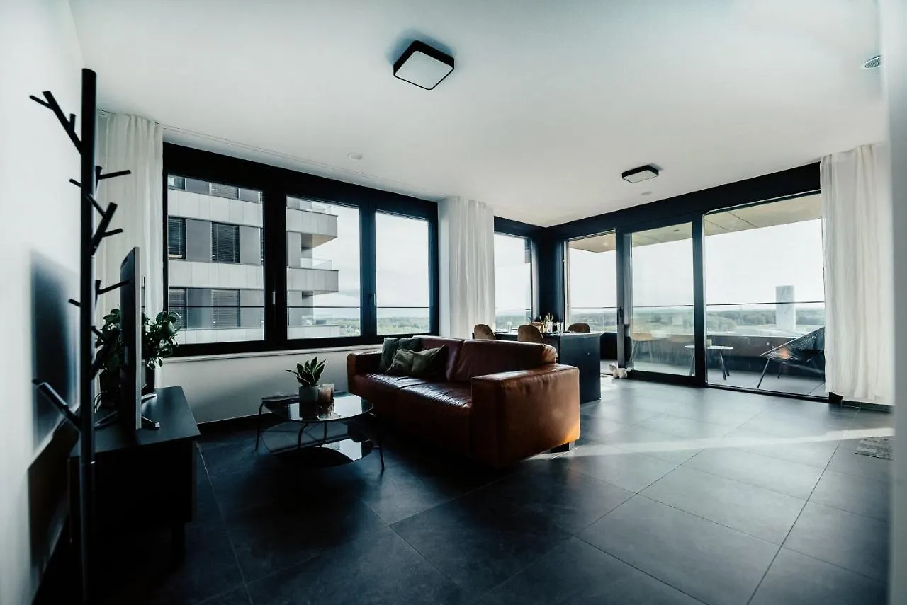 Luxury 1 Bedroom Apart W Swimmingpool, Spa & Fitness - Zenith Towers Luksemburg